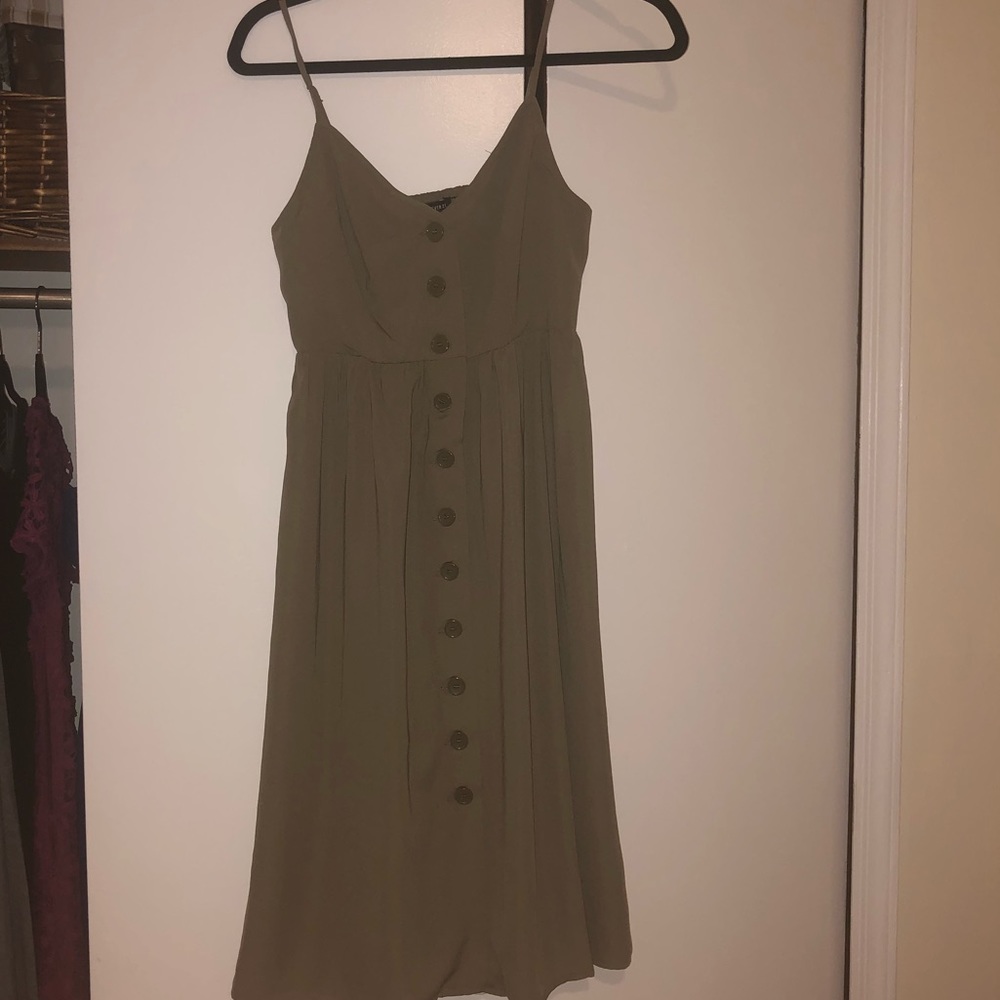 Tank Olive Dress